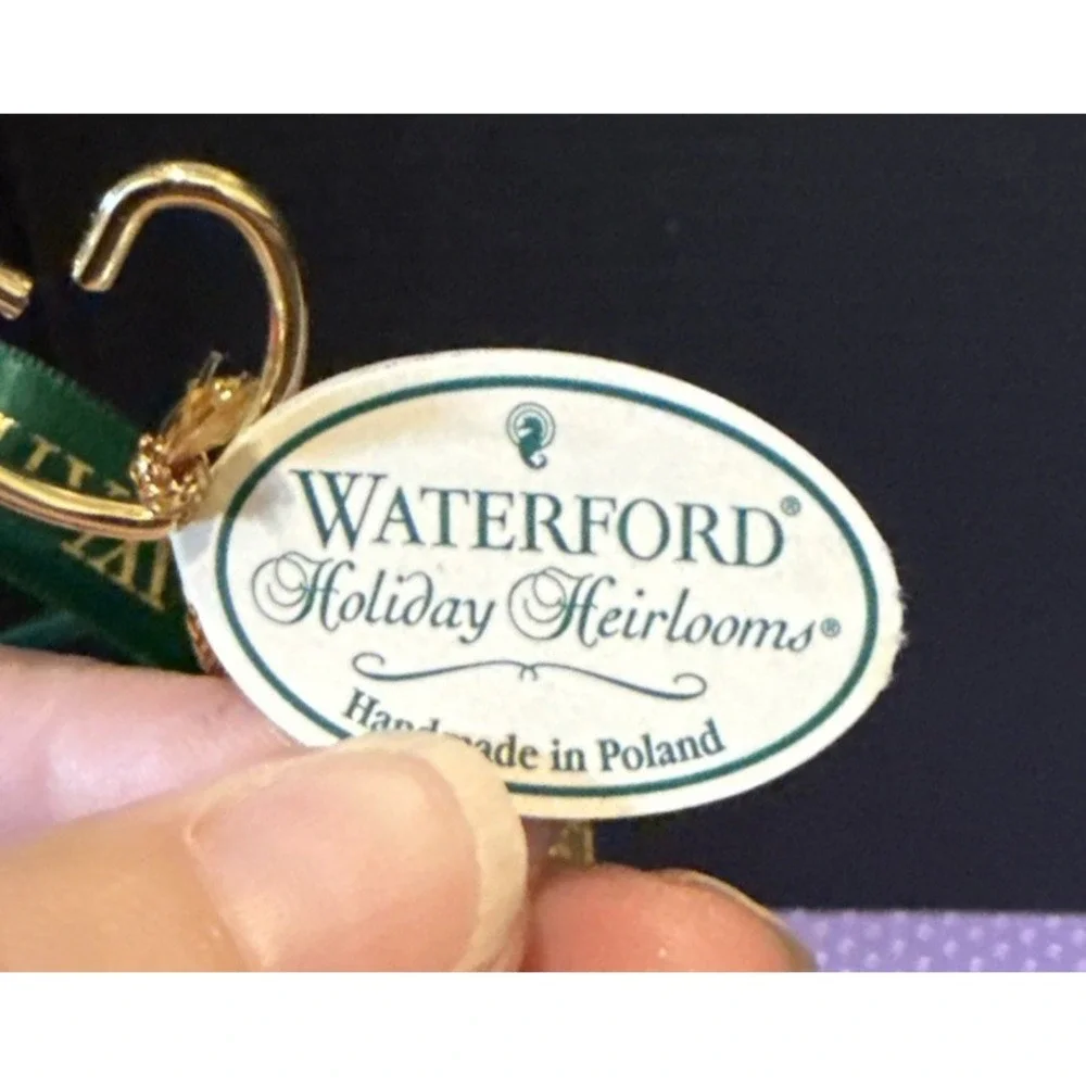 Waterford Holiday Heirlooms Ashling Snow Lass‎ Blown Glass Ornament Poland 2003